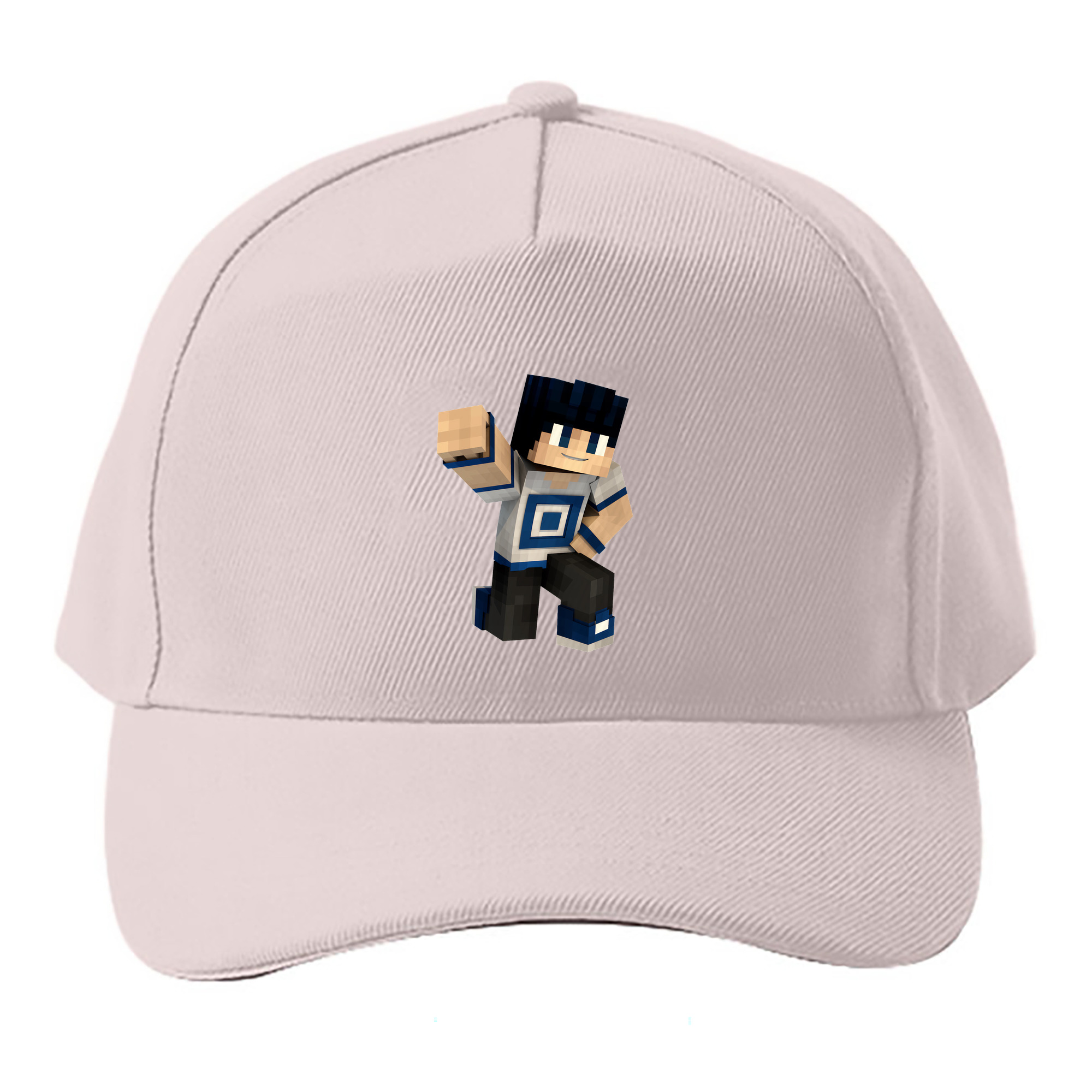 （画像用） マインクラフト ブロックの世界 Minecraft MC Block world ベースボールキャップ 綿100％ 男女兼用 帽子 スポーツ